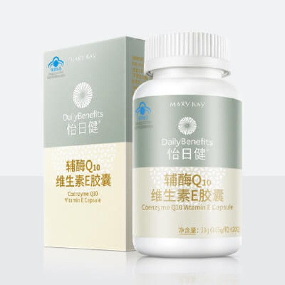 怡日健辅酶Q10维生素E胶囊  Coenzyme Q10 Vitamin E Capsule